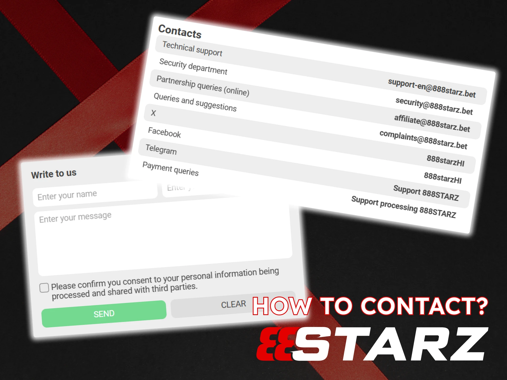Check out the ways to contact 888Starz.