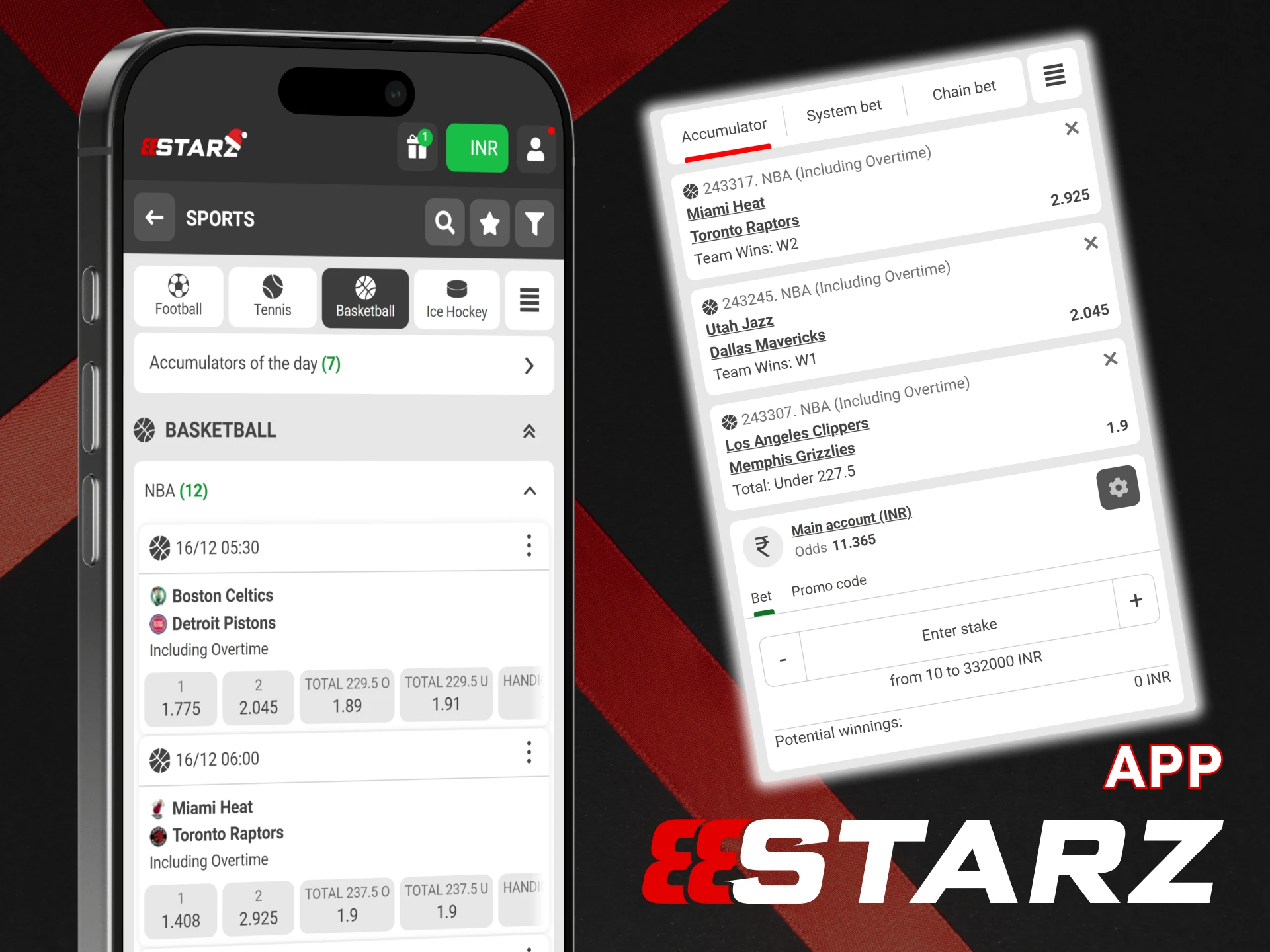 Download and install the 888Starz app for Android and iOS devices.