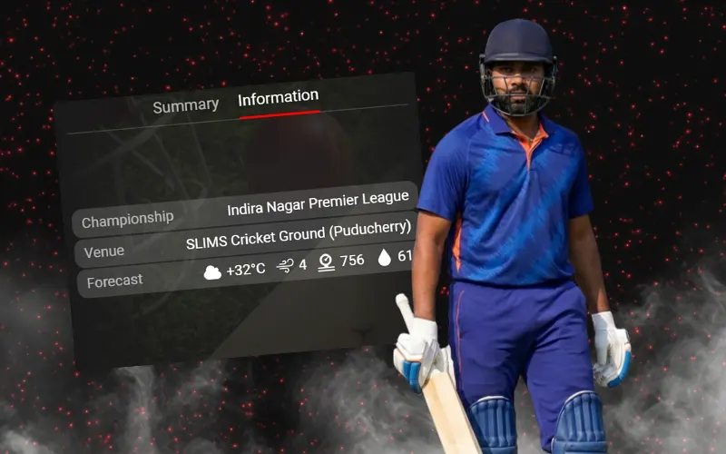 Check the weather forecast before a cricket match on 888Starz.